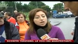 Scontri Terzigno, le voci dei manifestanti