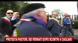 Protesta pastori, sei fermati dopo scontri a Cagliari
