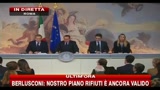 2 - Conferenza emergenza Terzigno, Bertolaso: c'è ancora spazio nelle 5 discariche campane