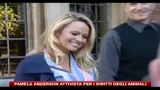 Pamela Anderson attivista per i diritti degli animali