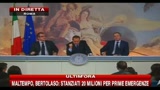Berlusconi: dall'11 novembre Betolaso lascerà protezione civile