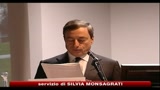 Draghi: deludente andamento produttività italiana