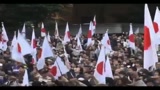 06/11/2010 - Tokyo, migliaia di cittadini e attivisti protestano contro la Cina