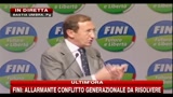 11 - Fini: seguire esempio morale di prima repubblica