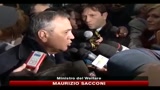 Sacconi: sulla fiducia al governo sarà il Parlamento a decidere