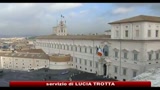 Oggi al Quirinale i presidenti delle camere