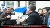 Cattura Iovine, Maroni e Alfano in questura a Napoli