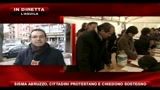 L'Aquila raccolta firme per legge di iniziativa popolare