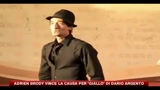 Adrien Brody vince la causa per Giallo di Dario Argento