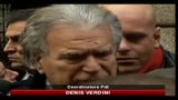 Verdini: il 14 cerchiamo la maggioranza in parlamento