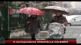 26/11/2010 - Maltempo, prima neve a Milano nessun disagio sulle strade