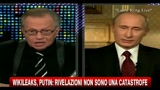 Wikileaks, Putin: rivelazioni non sono una catastrofe