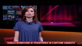 Gisele Bundchen si trasforma in cartone animato