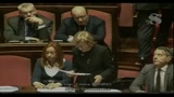 Discussione fiducia al Senato, interviene Emma Bonino