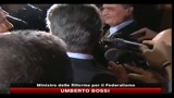 Bossi: governo Tremonti? Mica è scemo