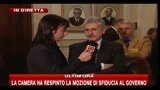 D'Alema:  non c' è più una vera maggioranza