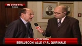 Bersani: Serve governo istituzionale