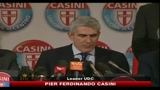 Fiducia, Casini: in caso di voto Udc correrà sola