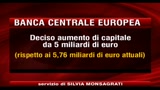 BCE aumento di capitale di 5 miliardi di euro