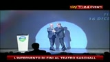 Intervento di Fini al teatro Saschall