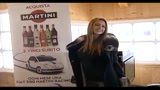 Martina Stella madrina del nuovo aperitivo responsabile
