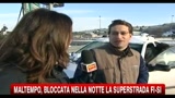 Maltempo, bloccata nella notte la superstrada FI-SI
