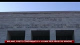 21/12/2010 - Milano, prete condannato a 10 anni per abusi su minore