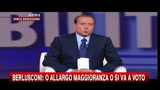 Berlusconi: o allargo la maggioranza o si va al voto