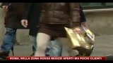 22/12/2010 - Roma, negozi aperti ma pochi clienti
