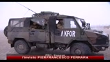 Fini in visita ai militari italiani in Kosovo