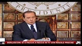 Confronto TV, Berlusconi: sì con regole precise