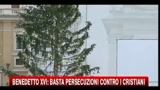26/12/2010 - Benedetto XVI: basta persecuzioni contro i cristiani