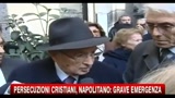Strage di Egitto, le parole di Napolitano