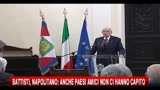 08/01/2011 - Battisti, Napolitano: anche paesi amici non ci hanno capito