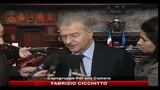 11/01/2011 - Cicchitto: Alemanno predispone le energie per portare a termine la legislatura