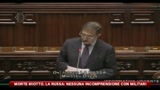 12/01/2011 - Morte Miotto, La Russa: nessuna incomprensione con militari