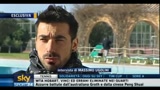 13/01/2011 - Napoli, Lavezzi felice per Cavani
