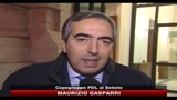 13/01/2011 - Legittimo impedimento, Gasparri: magistratura tenga conto impegni di governo