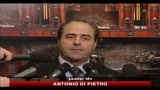 Berlusconi, Di Pietro: nessuno lo perseguita, fatti gravi