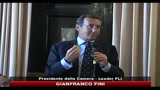 15/01/2011 - Fini, ruolo dei magistrati: democrazia più credibile grazie al loro lavoro