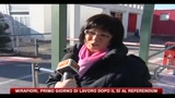 Mirafiori, primo giorno di lavoro dopo il sì al referendum