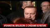 18/01/2011 - Afghanistan, Berlusconi ci chiediamo se restare