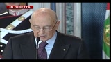 Giornata dell'informazione, l'intervento di Napolitano