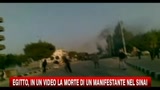 Egitto, in un video la morte di un manifestante nel Sinai