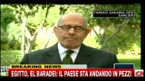 Egitto, El Baradei: il paese sta andando in pezzi