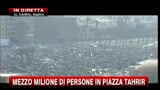 Egitto, mezzo milione di persone in piazza Tahrir