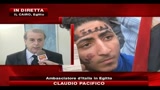 Egitto, l'Ambasciatore Caludio Pacifico