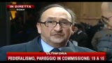 03/02/2011 - Federalismo, pareggio in commissione: Felice Belisario