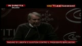 Raduno libertà e giustizia: intervento di Giuliano Pisapia
