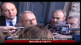 Giustizia, Vietti: gradirei che la funzione venisse prima dell'uomo